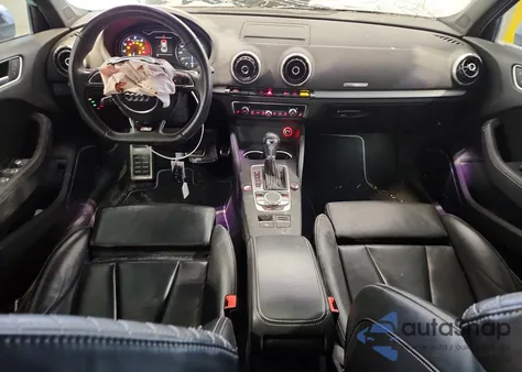 2016 Audi S3 Premium Plus z USA, uszkodzony, nr VIN WAUB1GFF0G1031633